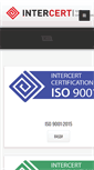 Mobile Screenshot of inter-cert.net
